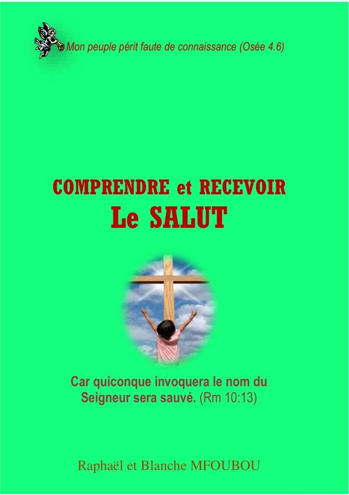Comprendre et recevoir le Salut